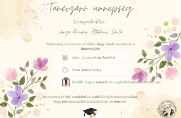 Tanévzáró